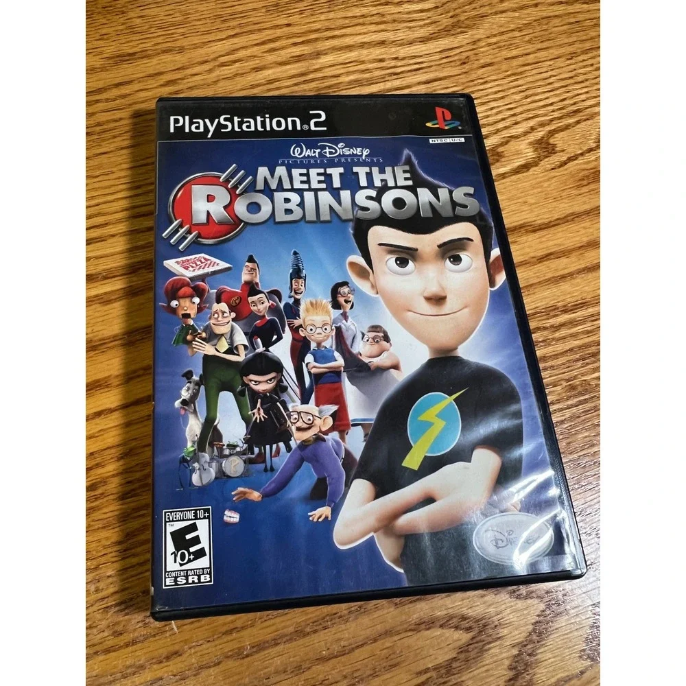 Disney Meet the Robinsons Sony PlayStation 2 PS2 Game NTSC 2007 Action Adventure